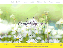 Tablet Screenshot of central-apotheke-witten.de